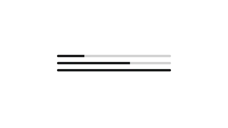 The progress component