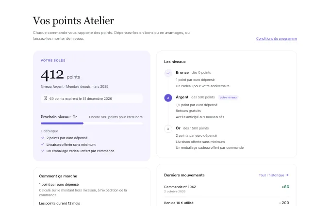 account.LoyaltyPoints — overview