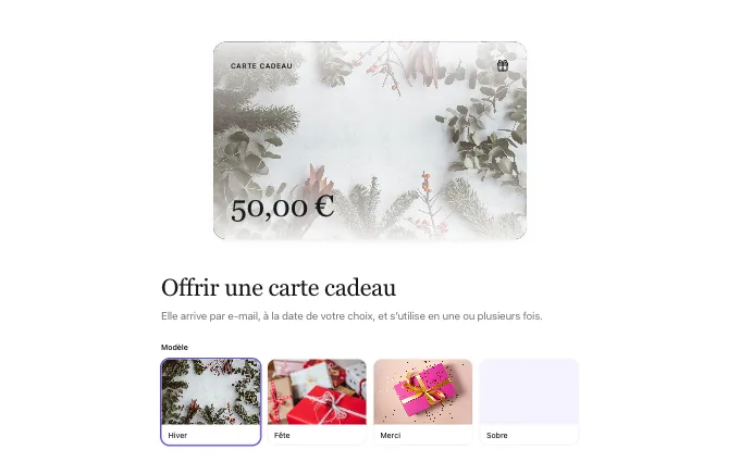 commerce.GiftCard — designs