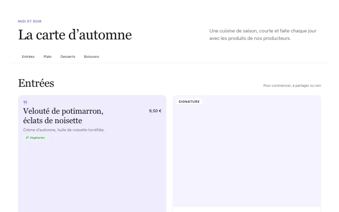 commerce.Menu — pictured