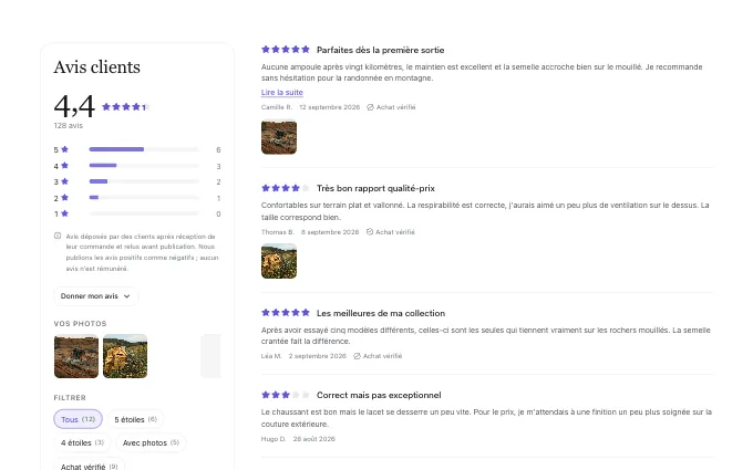 commerce.ReviewPanel — rail