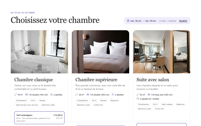 commerce.RoomPicker — cards