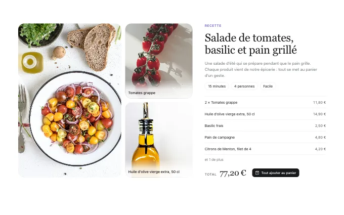 commerce.ShoppableRecipe — strip