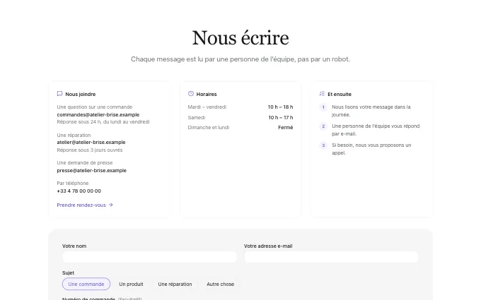 content.ContactForm — stacked-centered