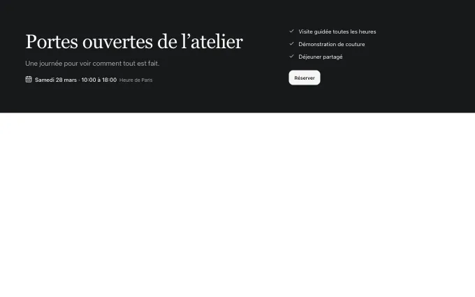 The content.EventInvitation block