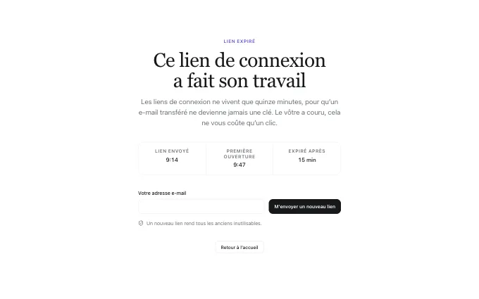 The content.ExpiredLink block