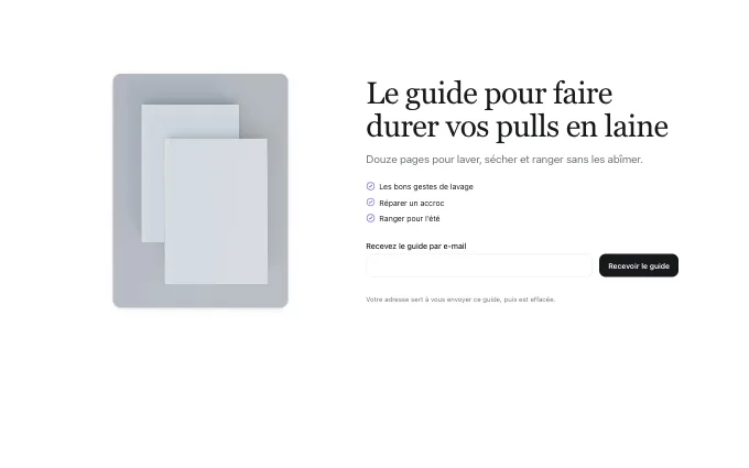 The content.GuideSignup block