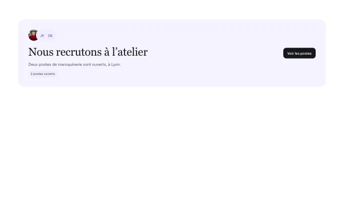 The content.HiringInvitation block