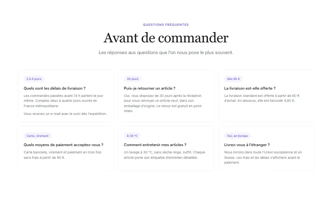 content.PublishedAnswers — cards