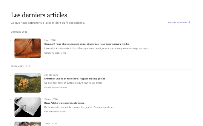 editorial.ArticleList — timeline