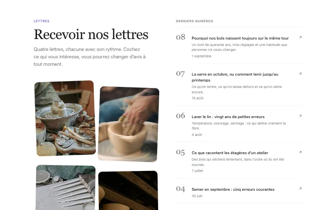 The editorial.LetterArchive block