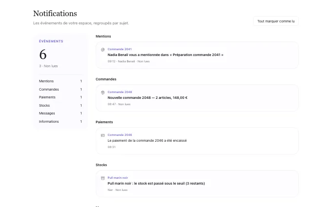 The saas.EventBriefing block