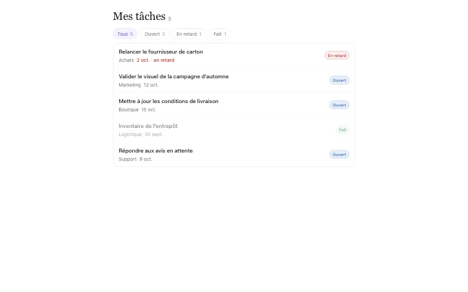 The saas.FilteredRows block
