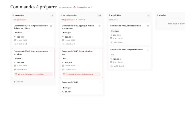 The saas.HeldUpBoard block