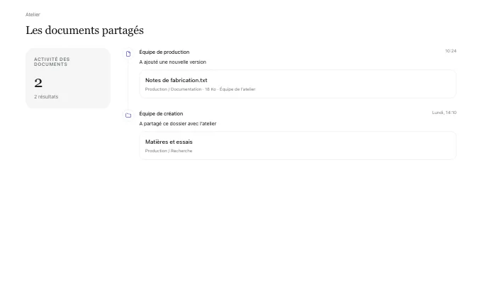 saas.RecentFiles — event-rail